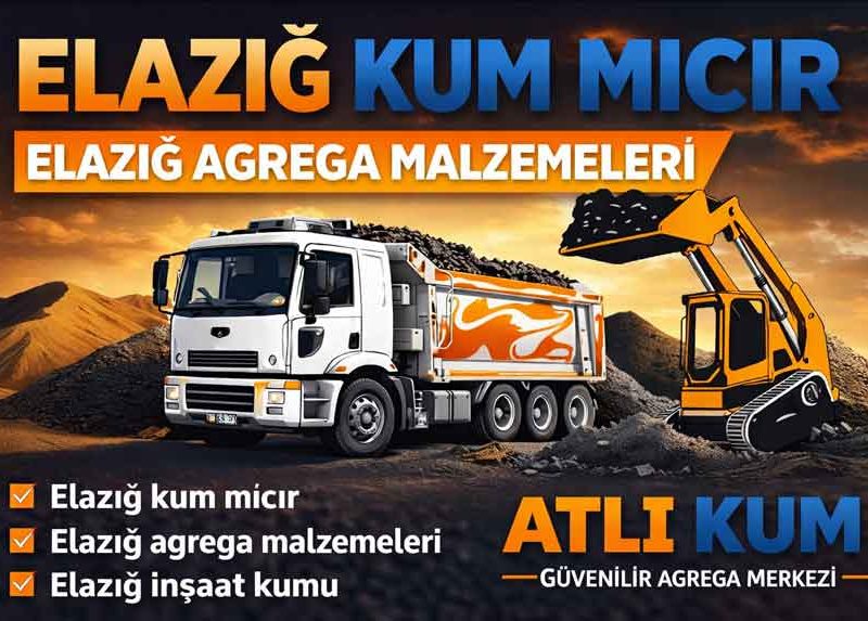 Elazığ kum mıcır