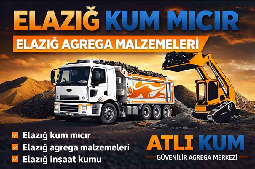 Elazığ kum mıcır